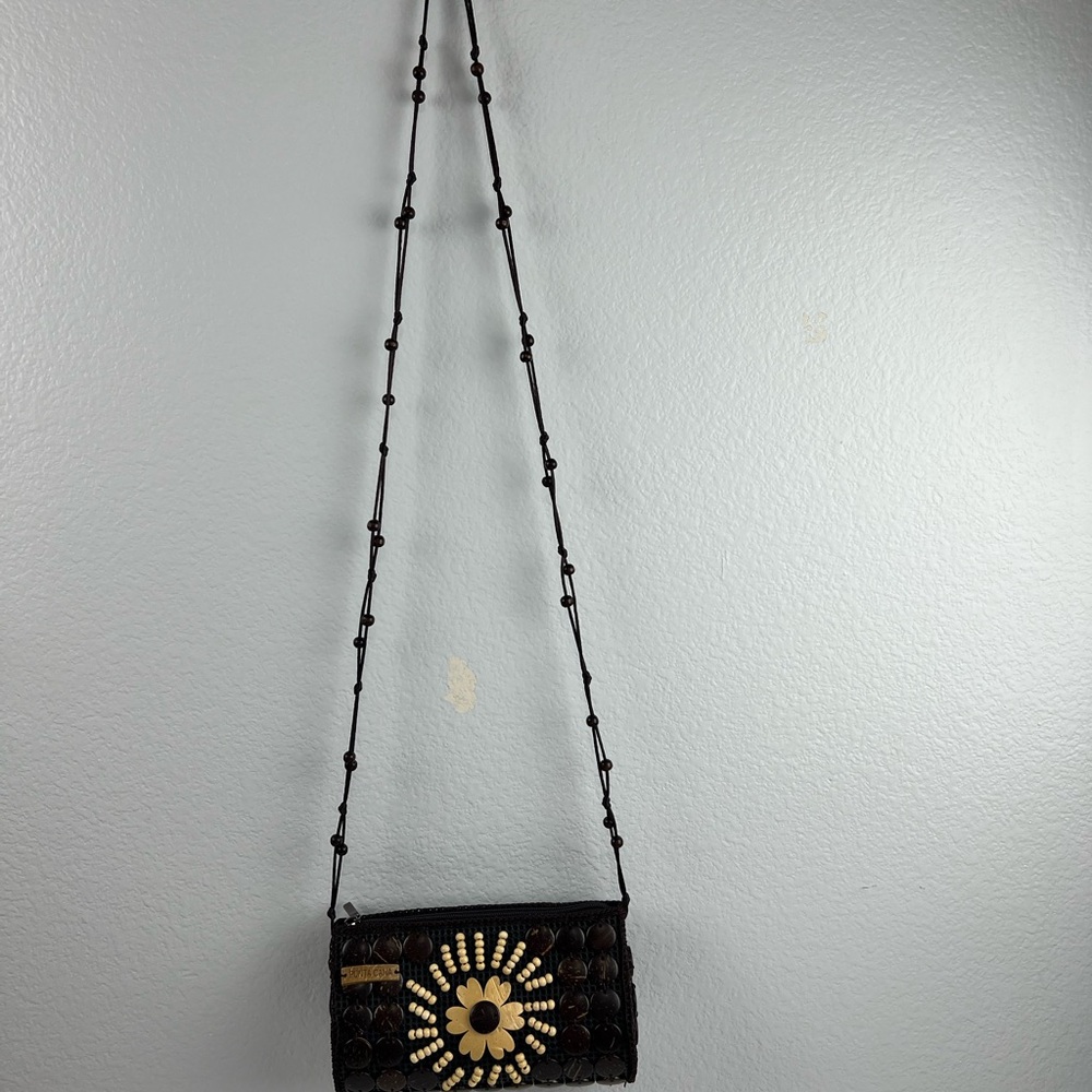 Punta Cana brown and tan bag